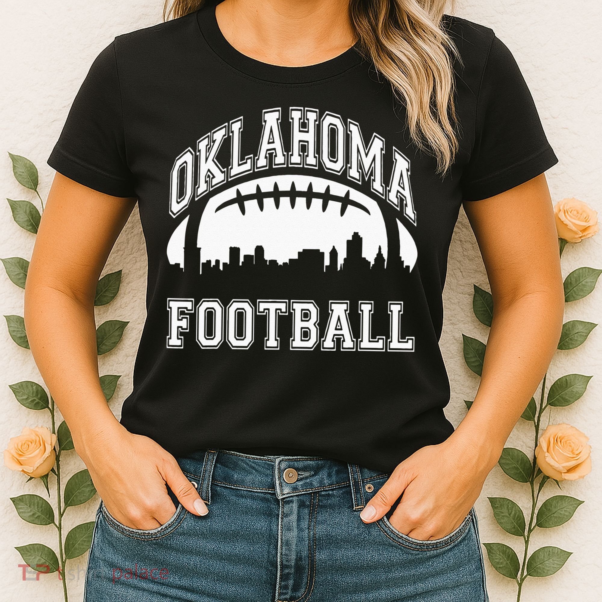 Oklahoma Sports Team Football Women's T-Shirt