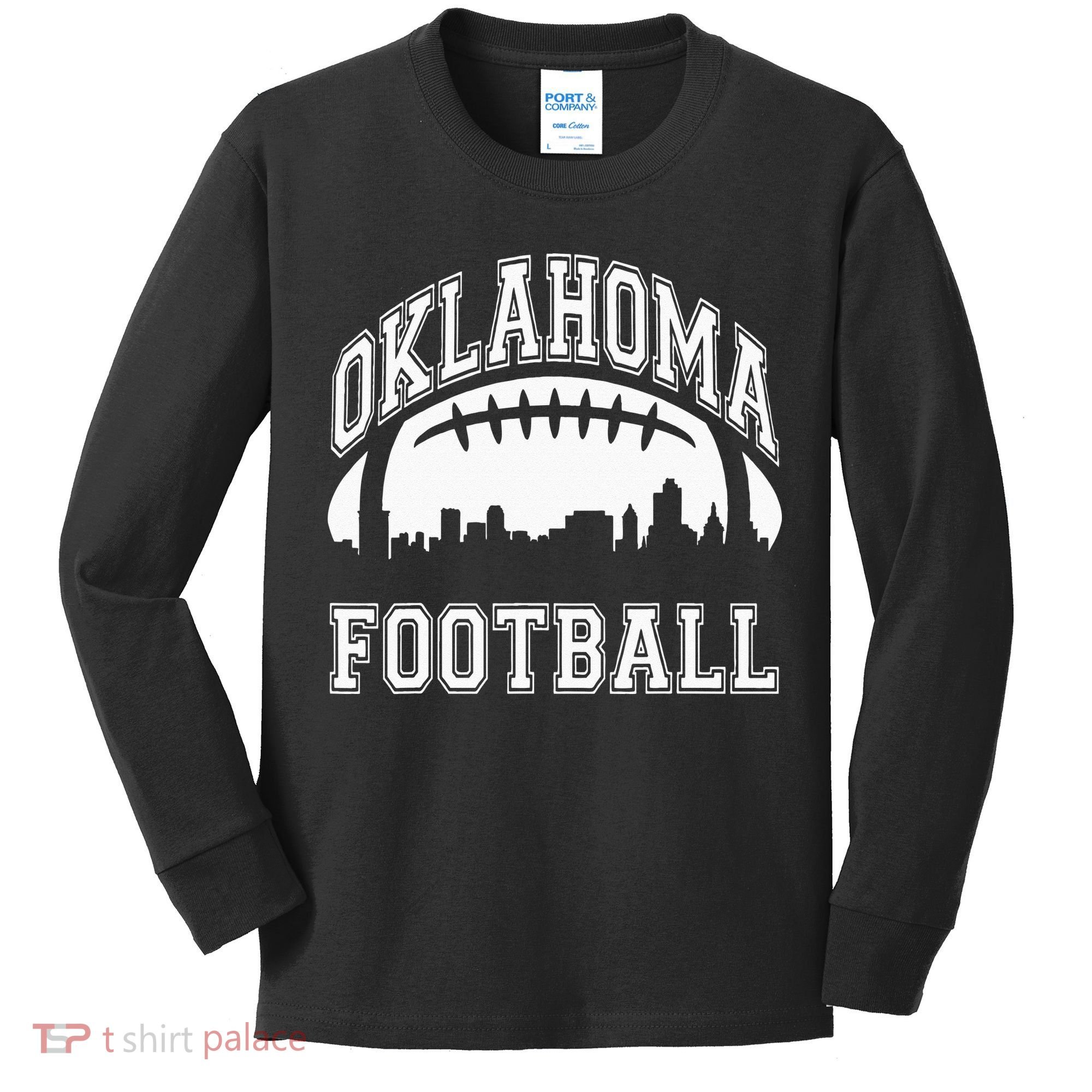 Oklahoma Sports Team Football Kids Long Sleeve Shirt