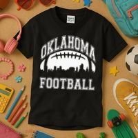 Oklahoma Sports Team Football Kids T-Shirt thumb 3