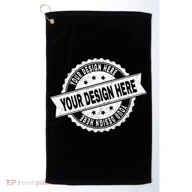 Custom Design Upload Create Your Own  Golf Towel