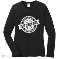 Custom Design Upload Create Your Own  Women's Long Sleeve Shirt thumb 0