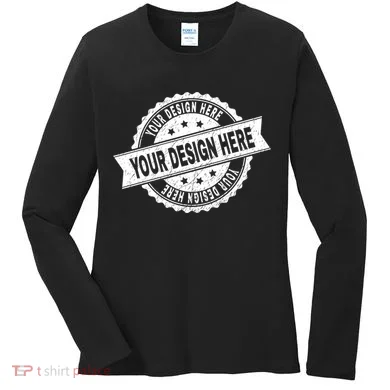 Custom Design Upload Create Your Own  Women's Long Sleeve Shirt