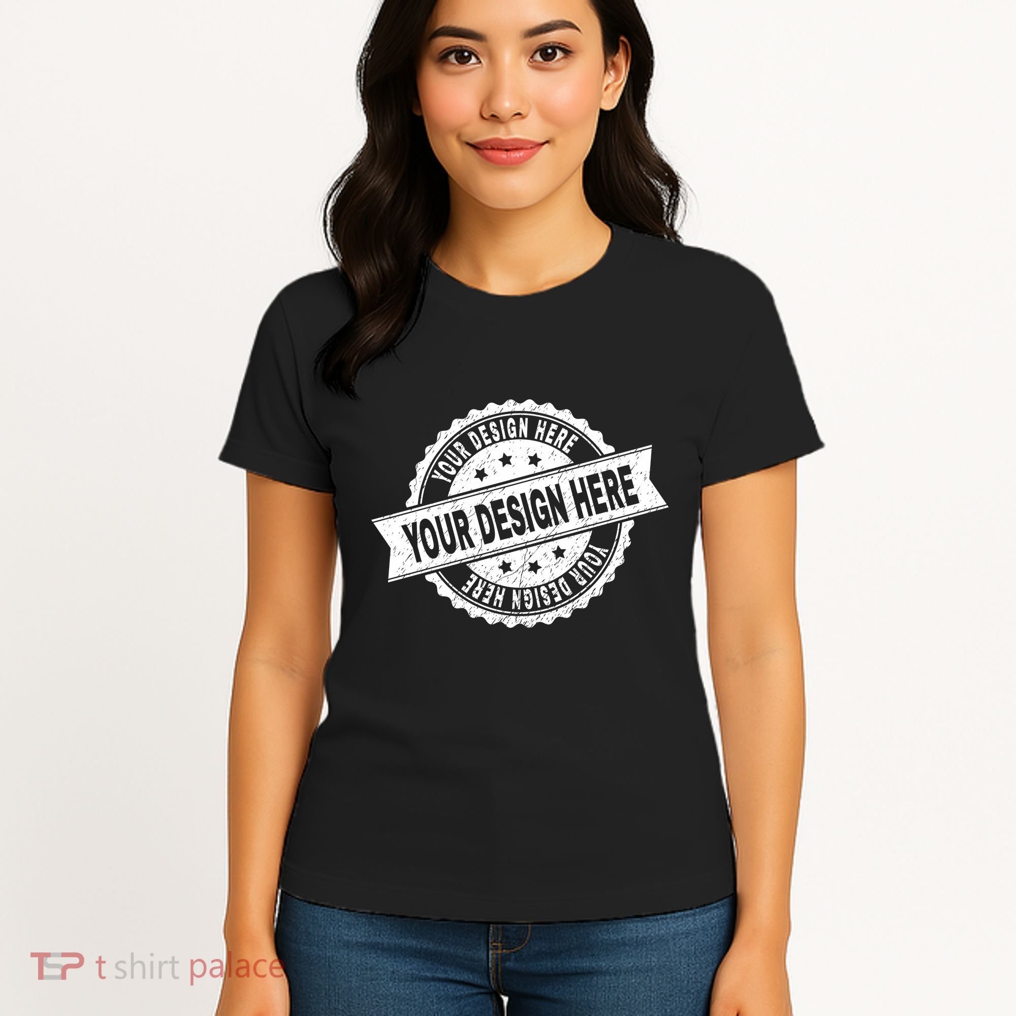 Custom Design Upload Create Your Own  Women's T-Shirt