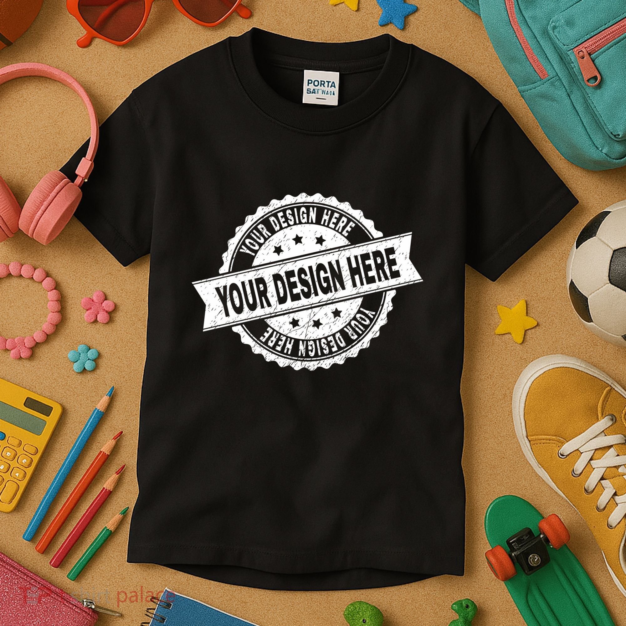 Custom Design Upload Create Your Own  Kids T-Shirt