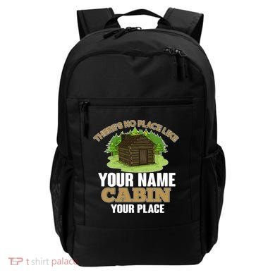 Custom Cabin Camping Trip Personalize Backpack