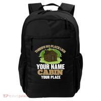Custom Cabin Camping Trip Personalize Backpack thumb 0