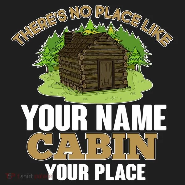 Custom Cabin Camping Trip Personalize Tumbler