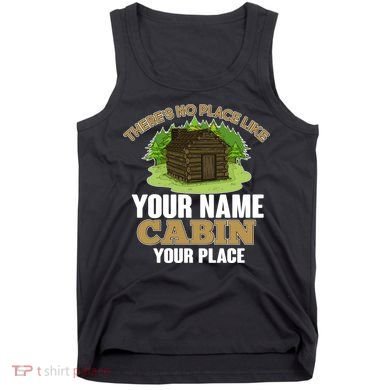 Custom Cabin Camping Trip Personalize Tank Top