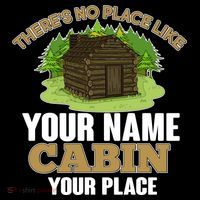 Custom Cabin Camping Trip Personalize Tote Bag thumb 4