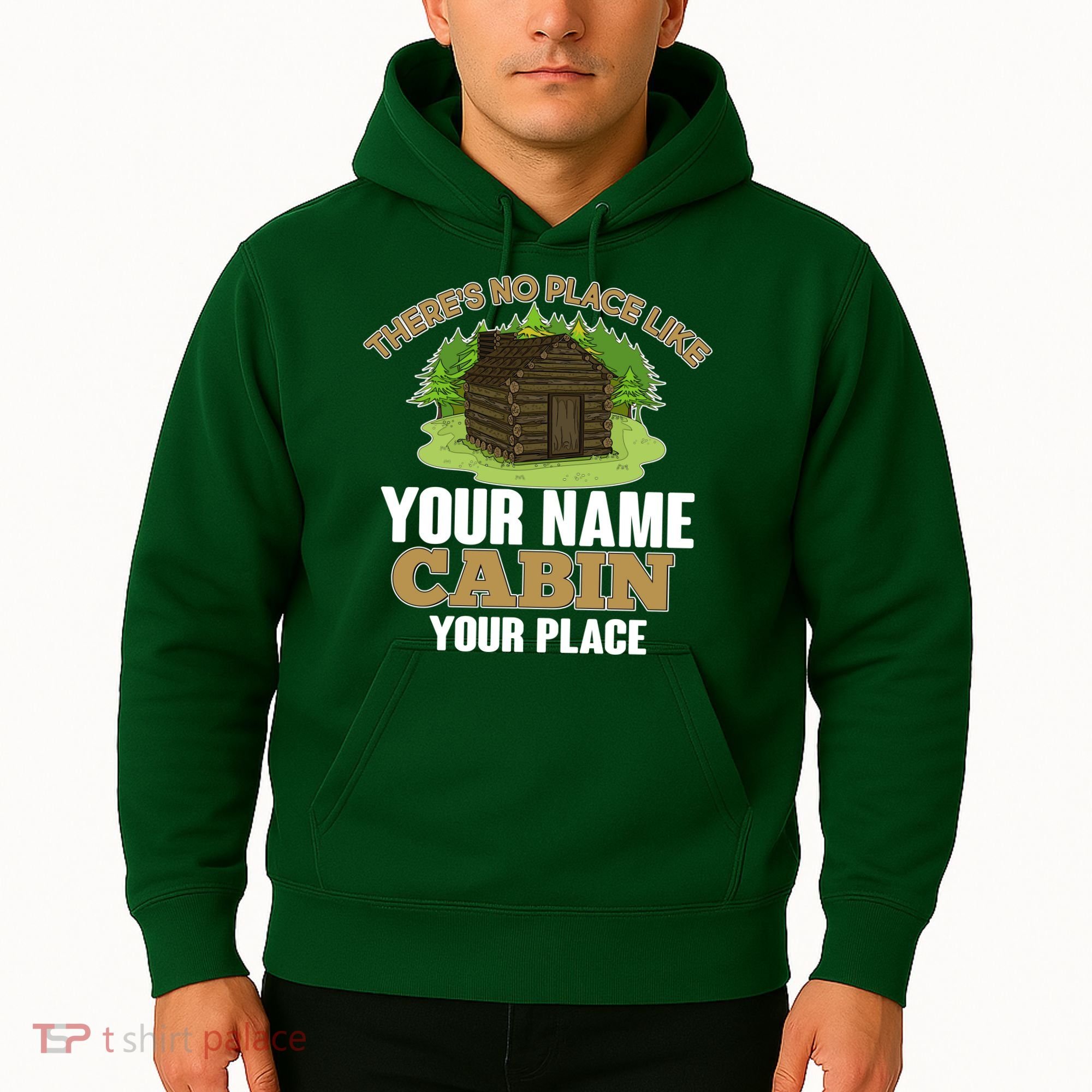 Custom Cabin Camping Trip Personalize Hoodie