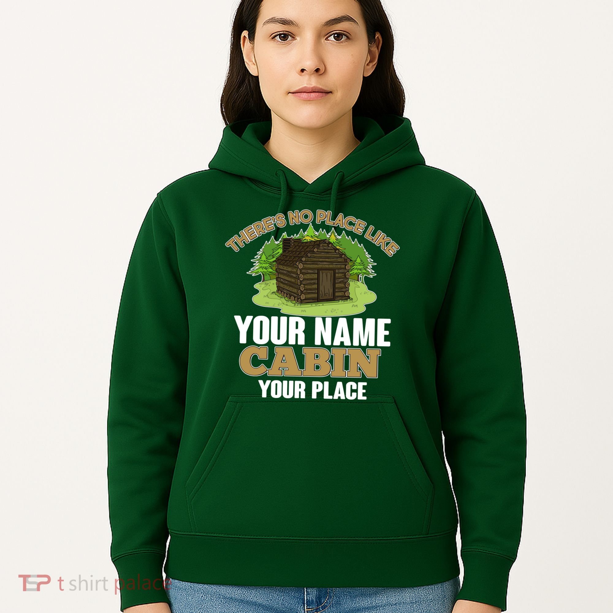 Custom Cabin Camping Trip Personalize Hoodie