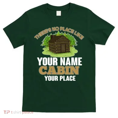 Custom Cabin Camping Trip Personalize T-Shirt