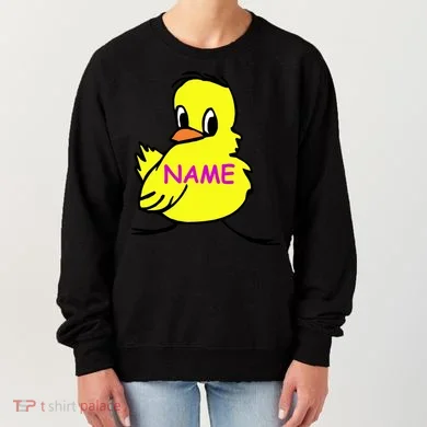Custom Chick Funny Cute Personalize Women's Sweatshirt