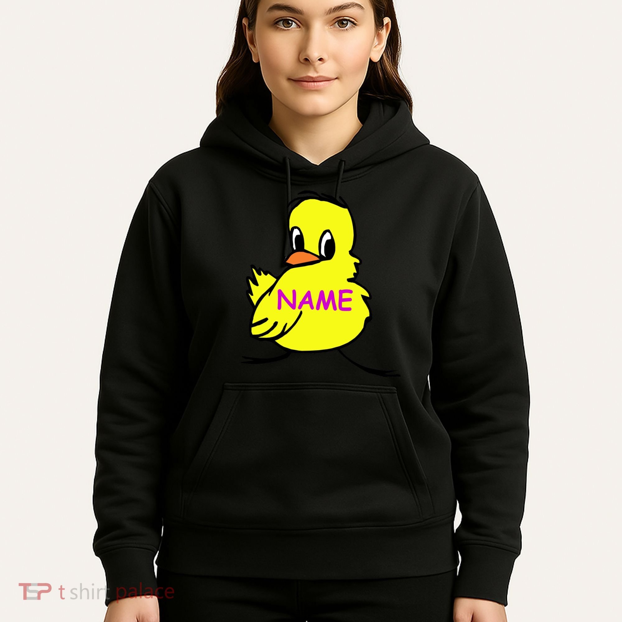 Custom Chick Funny Cute Personalize Hoodie