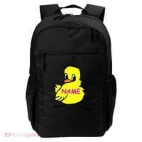 Custom Chick Funny Cute Personalize Backpack thumb 0