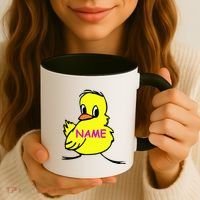 Custom Chick Funny Cute Personalize Coffee Mug thumb 3