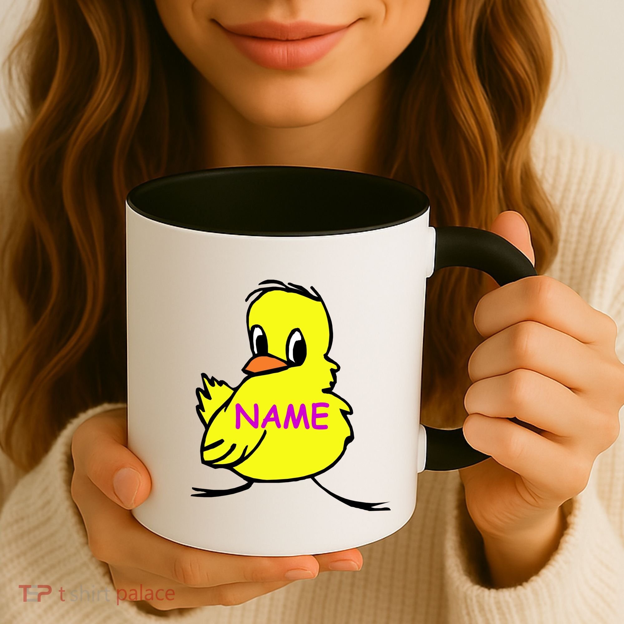 Custom Chick Funny Cute Personalize Coffee Mug