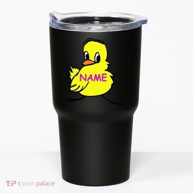 Custom Chick Funny Cute Personalize Tumbler