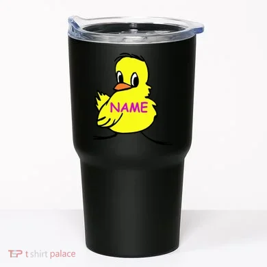 Custom Chick Funny Cute Personalize Tumbler