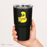 Custom Chick Funny Cute Personalize Tumbler thumb 2
