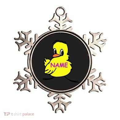 Custom Chick Funny Cute Personalize Ornament