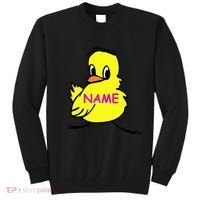 Custom Chick Funny Cute Personalize Tall Sweatshirt thumb 0