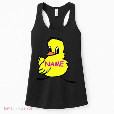 Custom Chick Funny Cute Personalize Women's Tank Top