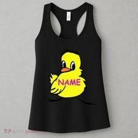 Custom Chick Funny Cute Personalize Women's Tank Top thumb 3