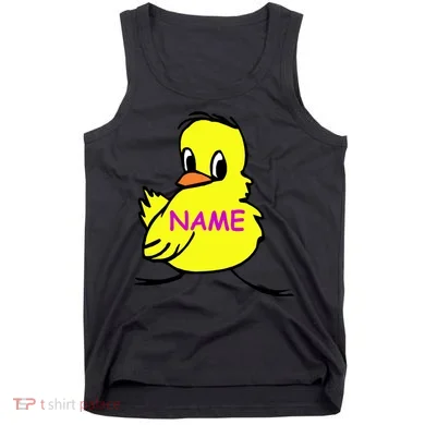 Custom Chick Funny Cute Personalize Tank Top