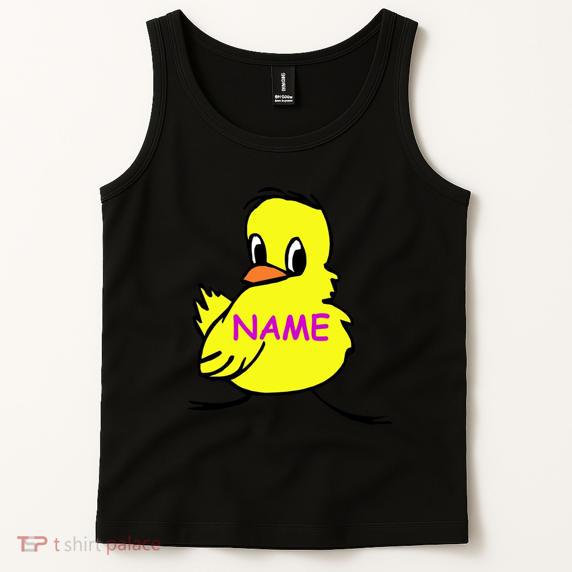 Custom Chick Funny Cute Personalize Tank Top