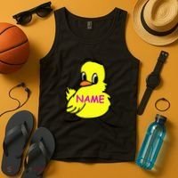 Custom Chick Funny Cute Personalize Tank Top thumb 4