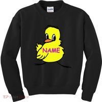 Custom Chick Funny Cute Personalize Kids Sweatshirt thumb 0