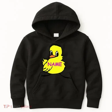 Custom Chick Funny Cute Personalize Kids Hoodie