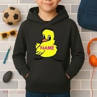 Custom Chick Funny Cute Personalize Kids Hoodie thumb 2