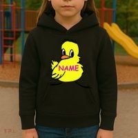 Custom Chick Funny Cute Personalize Kids Hoodie thumb 3