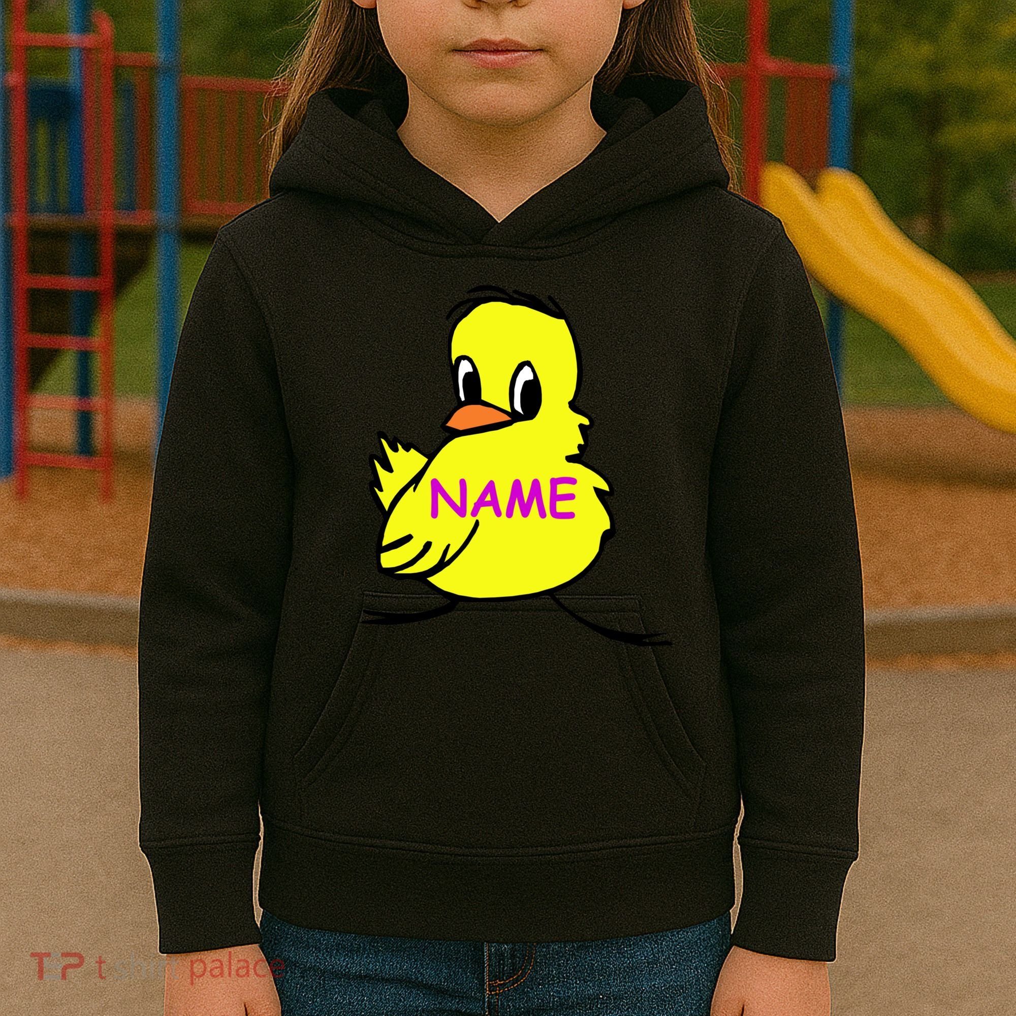 Custom Chick Funny Cute Personalize Kids Hoodie