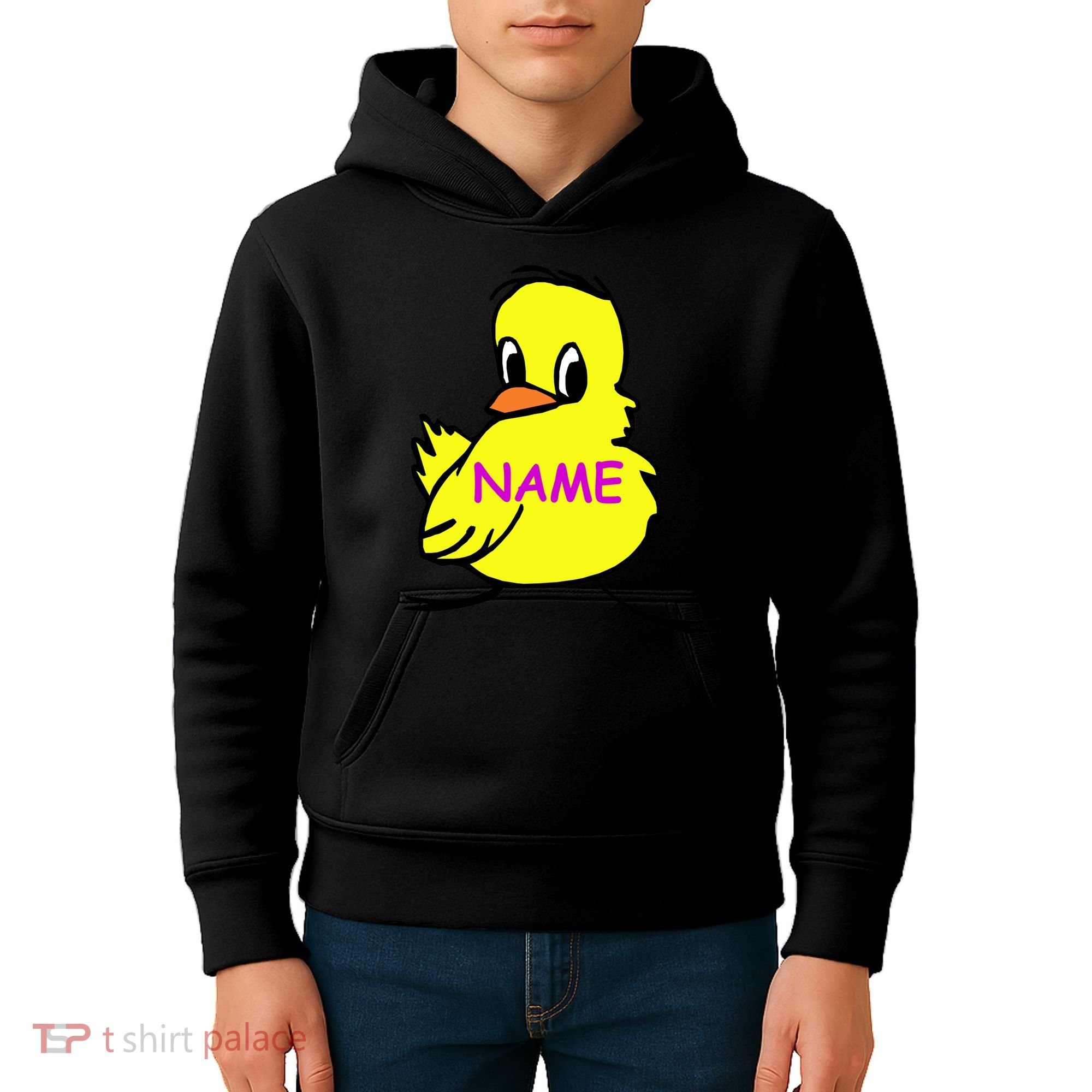 Custom Chick Funny Cute Personalize Kids Hoodie