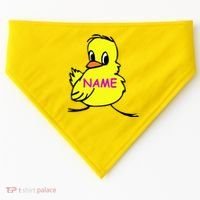Custom Chick Funny Cute Personalize USA-Made Doggie Bandana thumb 0