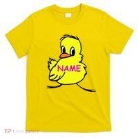 Custom Chick Funny Cute Personalize T-Shirt thumb 0