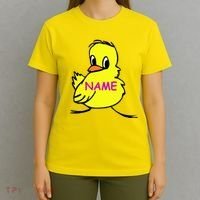 Custom Chick Funny Cute Personalize T-Shirt thumb 4
