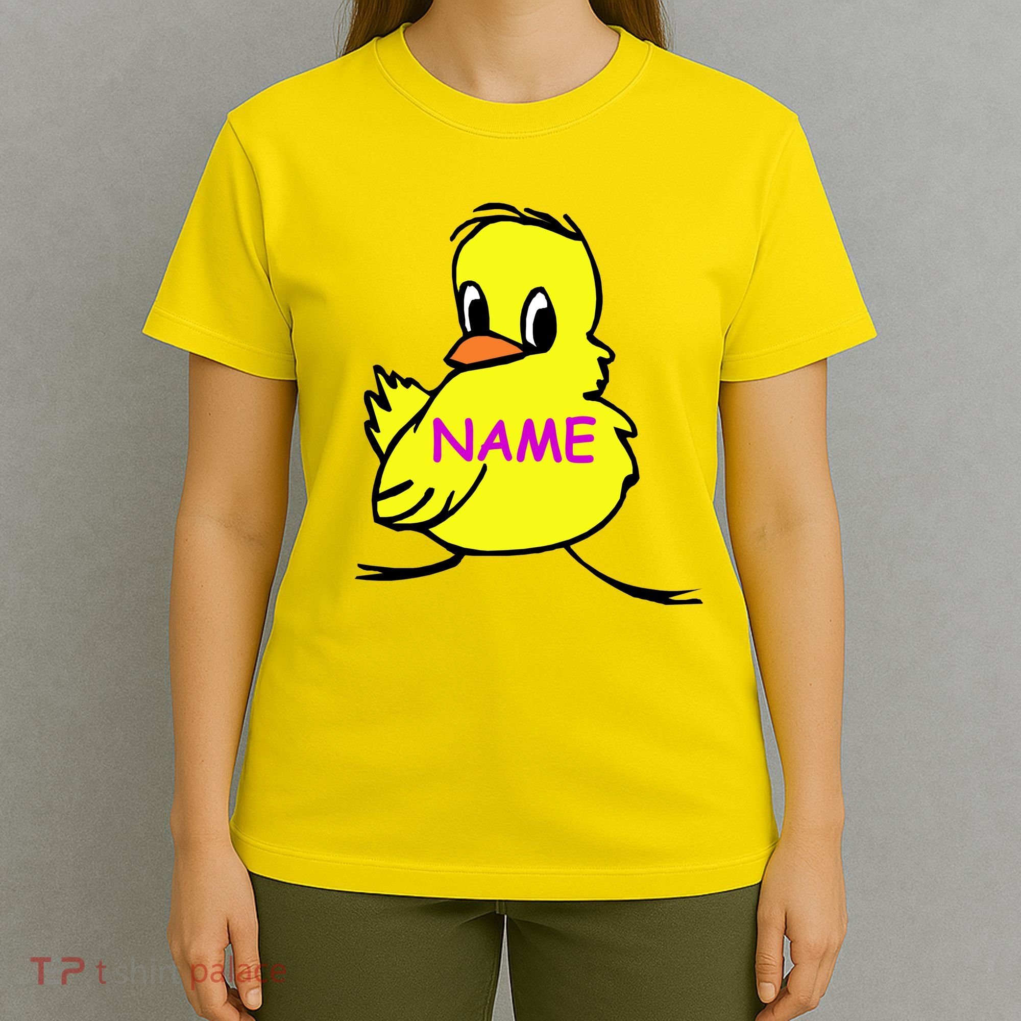Custom Chick Funny Cute Personalize T-Shirt