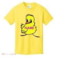 Custom Chick Funny Cute Personalize Kids T-Shirt thumb 0