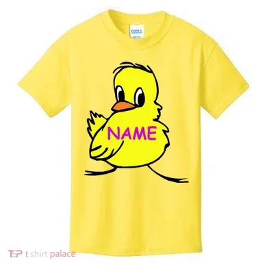 Custom Chick Funny Cute Personalize Kids T-Shirt