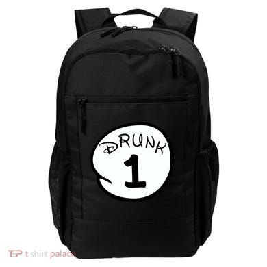 Custom Drunk 1 2 3 4 5 Personalize Backpack