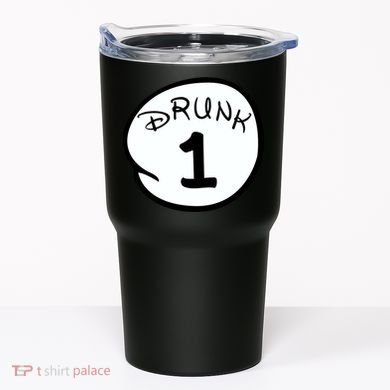 Custom Drunk 1 2 3 4 5 Personalize Tumbler