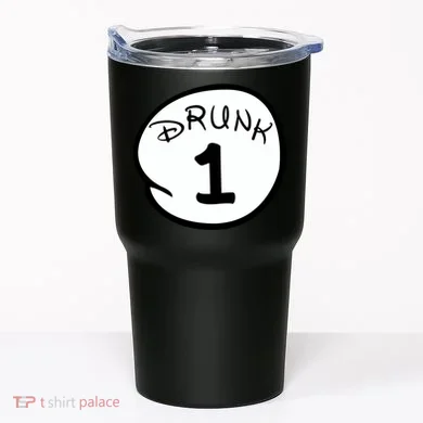 Custom Drunk 1 2 3 4 5 Personalize Tumbler
