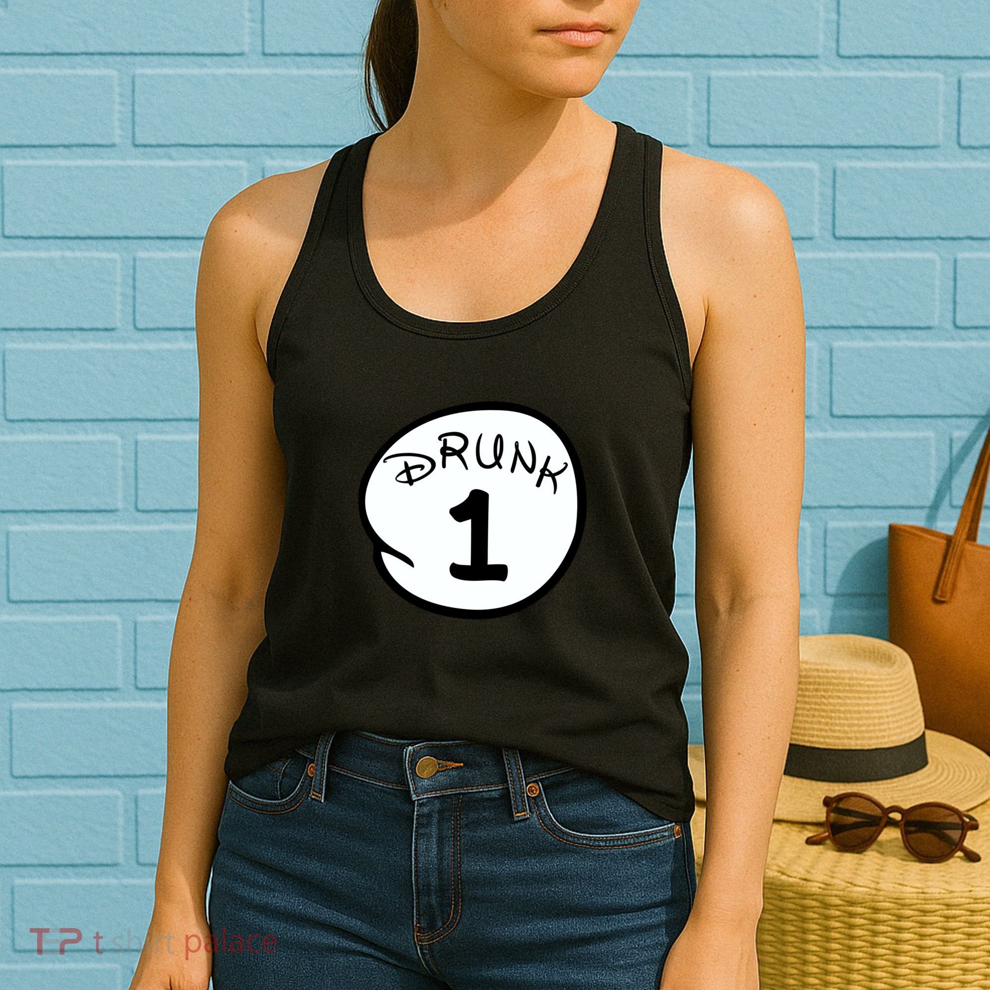 Custom Drunk 1 2 3 4 5 Personalize Women's Tank Top