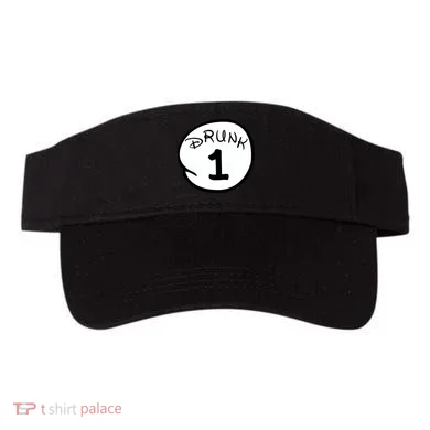 Custom Drunk 1 2 3 4 5 Personalize Visor