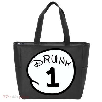 Custom Drunk 1 2 3 4 5 Personalize Tote Bag