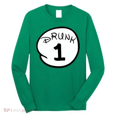 Custom Drunk 1 2 3 4 5 Personalize Long Sleeve Shirt